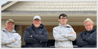 Field Team : Pat Troshynski, Greg Jack, Sam Grace, and Merle Ivey