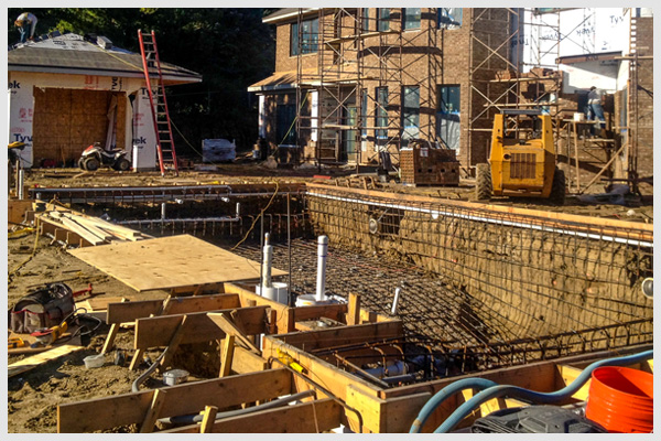 Remodel home exterior and install a custom pool environment.